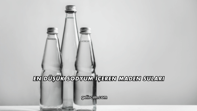 En Düşük Sodyum İçeren Maden Suları