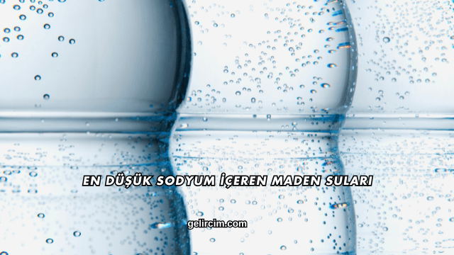 En Düşük Sodyum İçeren Maden Suları