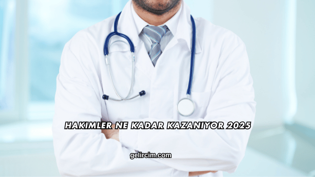 Hakimler Ne Kadar Kazanıyor 2025