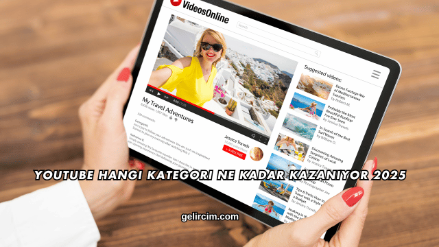 Youtube Hangi Kategori Ne Kadar Kazanıyor 2025